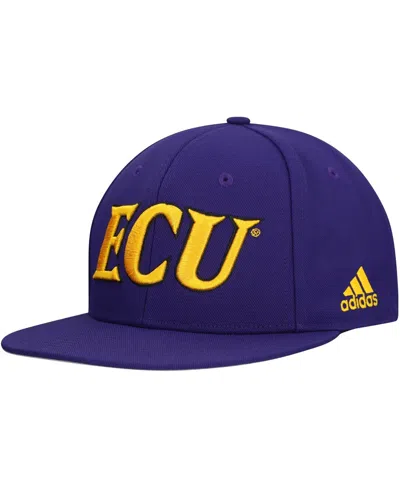 Adidas Originals Men's Purple Ecu Pirates On Field Fitted Hat