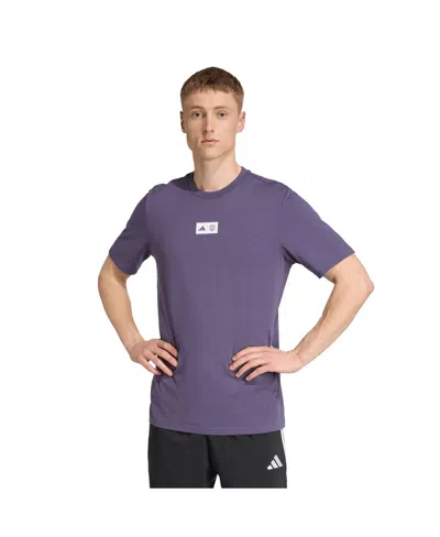 Adidas Originals Adidas Purple Manchester United Jersey Hook T-shirt