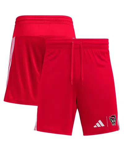 Adidas Originals Men's Red Nc State Wolfpack Aeroready 7" Shorts