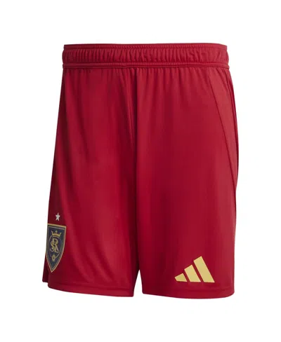 Adidas Originals Men's Red Real Salt Lake Away 2025 Grid City Authentic Shorts