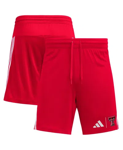 Adidas Originals Men's Red Texas Tech Red Raiders Aeroready 7" Shorts
