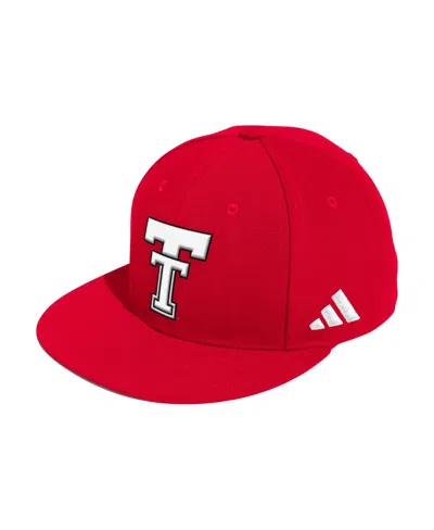 Adidas Originals Men's Red Texas Tech Red Raiders On-field Fitted Baseball Hat