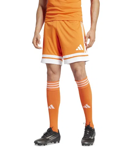 Adidas Originals Men's Regular-fit Squad 25 Logo Shorts