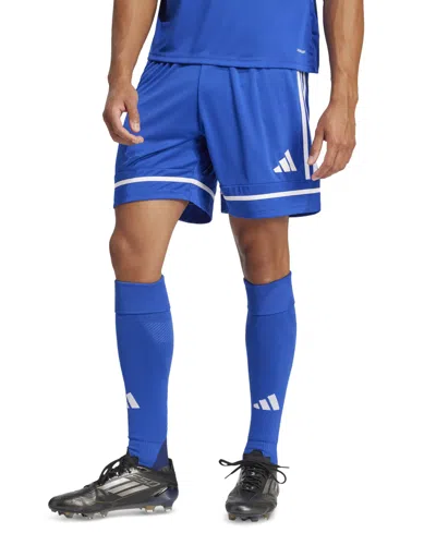 Adidas Originals Men's Regular-fit Squad 25 Logo Shorts