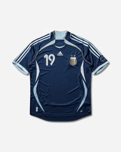 Adidas Originals Men S Argentina Away Jersey 2006 Messi Dark In Blue