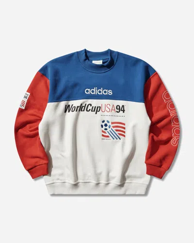 Adidas Originals Men S Fifa World Cup Usa94 Crewneck Sweatshirt Team Royal In Blue