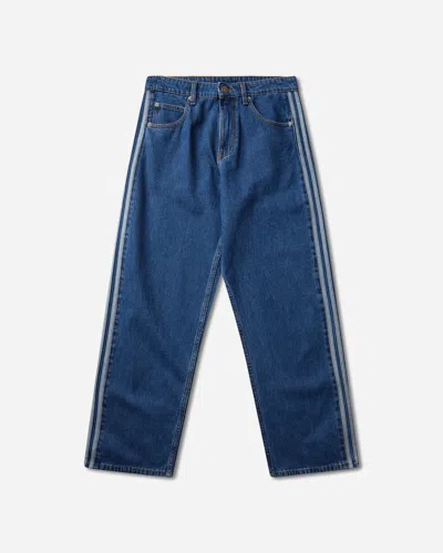 Adidas Originals Men S Firebird Adicolor Denim Pants In Blue