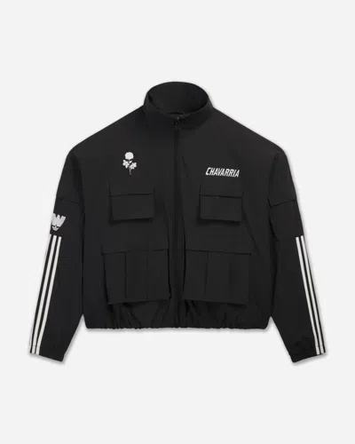 Adidas Originals Men S Willy Chavarria Cargo Track Jacket In Black