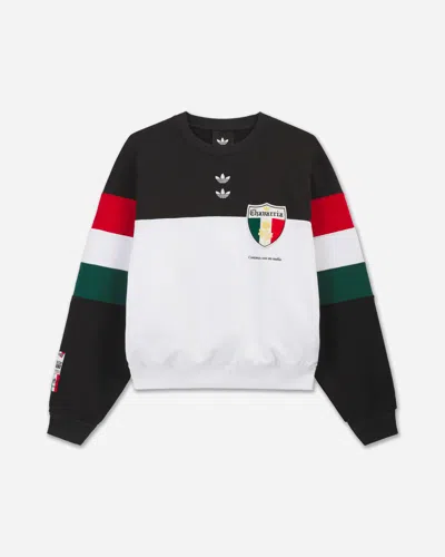 Adidas Originals Men S Willy Chavarria Chavarria Fleece Crewneck Sweatshirt In Multi