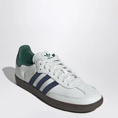 Adidas Originals Men's Samba Og White/green/blue Sneaker In Pink