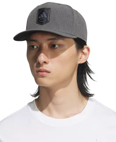 Adidas Originals Men's Scorecard Snapback Hat In Black,black,onix Grey
