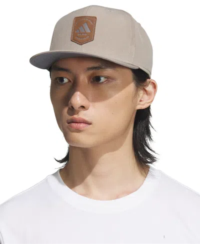Adidas Originals Men's Scorecard Snapback Hat In Wonder Alumina,grey Three