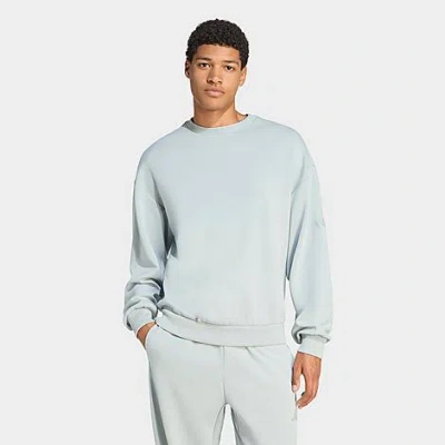 Adidas Originals Men's Sportswear Soft Lux Sweatshirt In Green