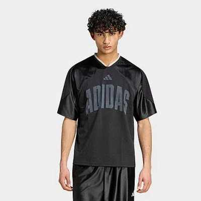 Adidas Originals Men's Stadium Graphic Mesh T-shirt In Black