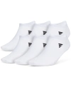 Adidas Originals Adidas 6-pack Cushioned Superlite 3.0 No Show Socks In White
