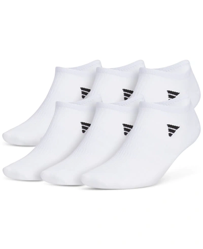 Adidas Originals Adidas 6-pack Cushioned Superlite 3.0 No Show Socks In White