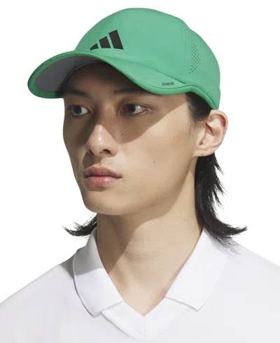 Adidas Originals Men's Superlite Logo Cap In Semi Court Green,black