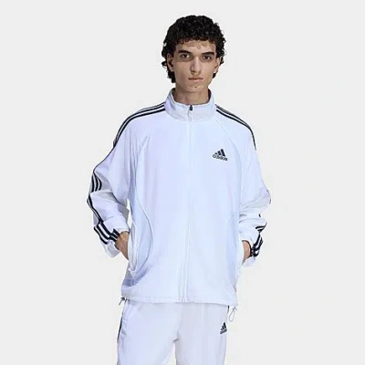 Adidas Originals Men's Teamgeist Adicolor Track Top In White