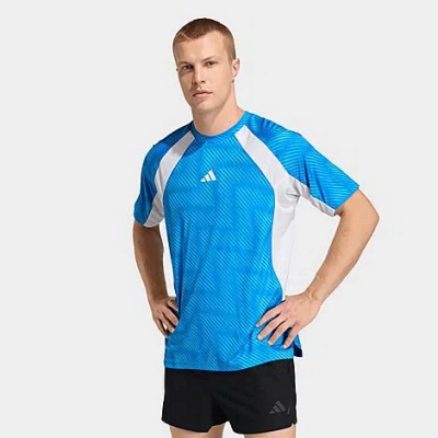 Adidas Originals Men's Tech Apparel Fifa World Cup 26 Training T-shirt In Blue