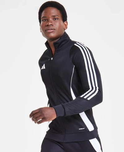 Adidas Originals Mens Tiro 24 Track Jacket Pants In Black,wht