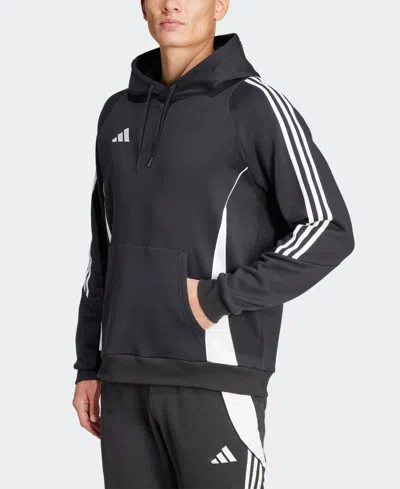 Adidas Originals Mens Adidas Tiro24 Sweat Hoodie In White/black