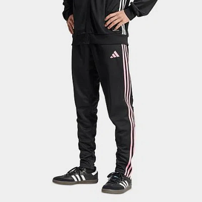 Adidas Originals Mens Adidas Tiro Essentials Pants In Black/easy Pink