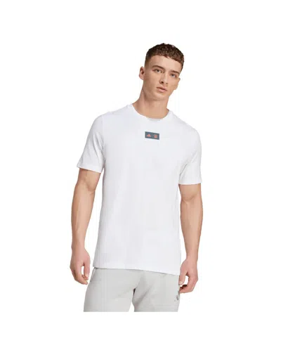 Adidas Originals Men's White Bayern Munich Jersey Hook T-shirt