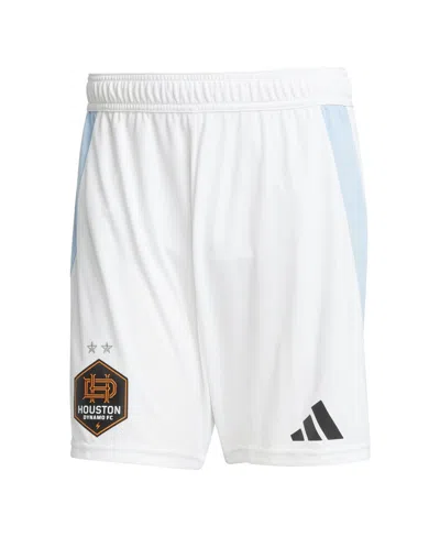 Adidas Originals Men's White Houston Dynamo Fc Home 2025 Season 20 Authentic Shorts