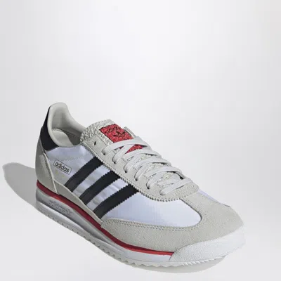 Adidas Originals Men's White/black Sl 72 Sneaker