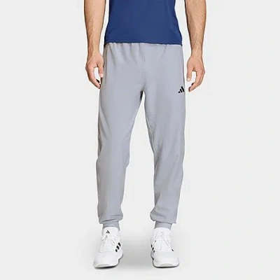 Adidas Originals Men's Workout Essentials Flex Woven Track Pants In Gray