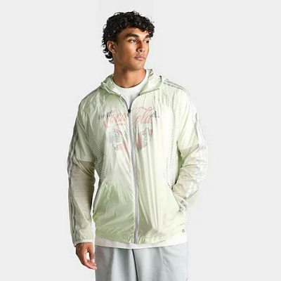 Adidas Originals Men's X Coca-cola Teamgeist Windbreaker Jacket In Green