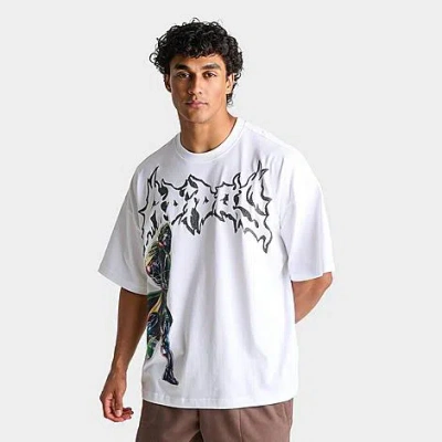 Adidas Originals Men's X Marvel Doom Graphic T-shirt In White