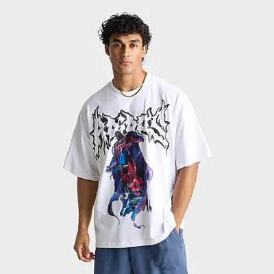 Adidas Originals Men's X Marvel Magneto Graphic T-shirt In White