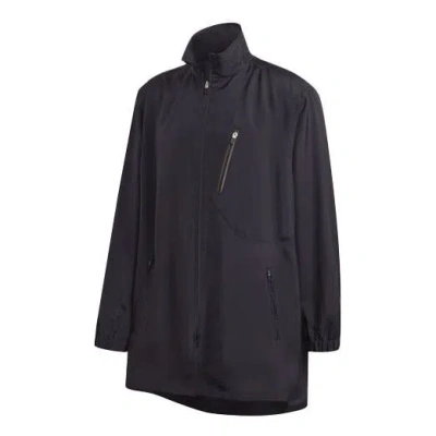 Adidas Originals Men's Y-3 Stand Collar Zipper Casual Jacket Black