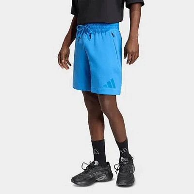 Adidas Originals Men's Z. N.e. Knit Shorts In Blue