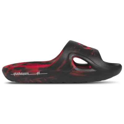 Adidas Originals Mens Adidas Adicane Slides In Black/bright Red/team Collegiate Red