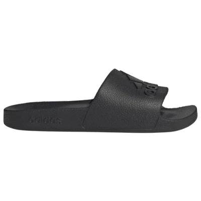 Adidas Originals Mens Adidas Adilette Aqua Slides In Black/black/black