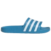 Adidas Originals Mens Adidas Adilette Aqua Slides In Solar Blue/ftwr White/solar Blue