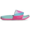 Adidas Originals Mens Adilette Comfort Slide Sandals In Aqua/pink