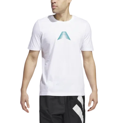 Adidas Originals Mens Adidas Ae All Star T-shirt In White/black