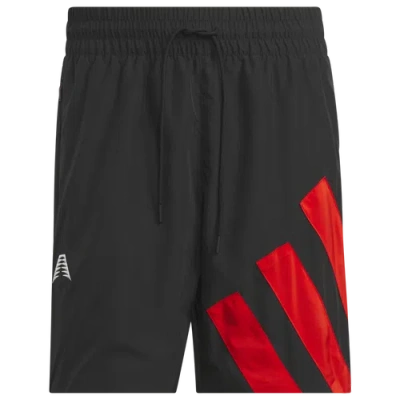 Adidas Originals Mens Adidas Anted Shorts In Red/black