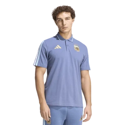 Adidas Originals Mens Adidas Argentina Alphaskin Polo In Blue