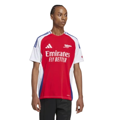 Adidas Originals Mens Adidas Arsenal Fc 24/25 Home Short-sleeve Jersey In Better Scarlet/white