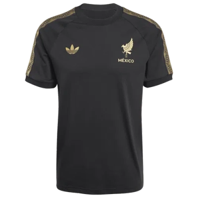 Adidas Originals Mens Adidas Fmf Gold T-shirt In Black/gold