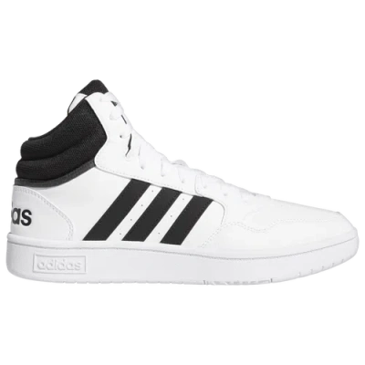 Adidas Originals Hoops 3.0 Mid Sneakers In White