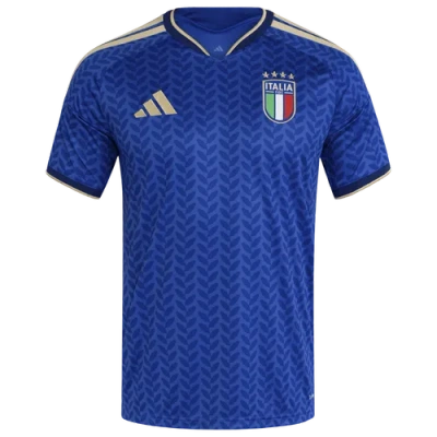 Adidas Originals Mens Adidas Italy 26 Home Replica Jersey In Blue