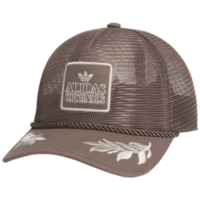 Adidas Originals Mens Adidas Og Major Mesh Trucker Hat In Tan/brown