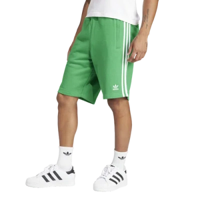 Adidas Originals Mens  Adicolor 3-stripes Shorts In Green