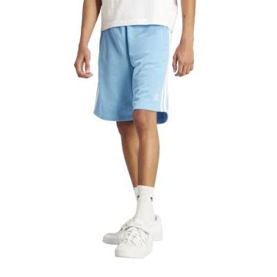 Adidas Originals Mens  Adicolor 3-stripes Shorts In Semi Blue Burst