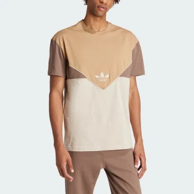 Adidas Originals Mens  Adicolor Seasonal Archive T-shirt In Cardboard/earth Strata/wonder Beige